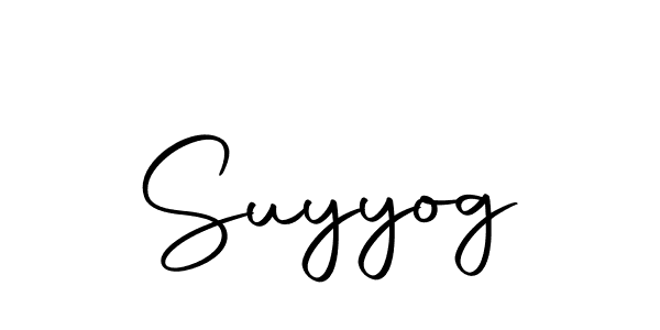 Also we have Suyyog name is the best signature style. Create professional handwritten signature collection using Autography-DOLnW autograph style. Suyyog signature style 10 images and pictures png