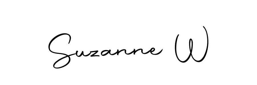 if you are searching for the best signature style for your name Suzanne W. so please give up your signature search. here we have designed multiple signature styles  using Autography-DOLnW. Suzanne W signature style 10 images and pictures png