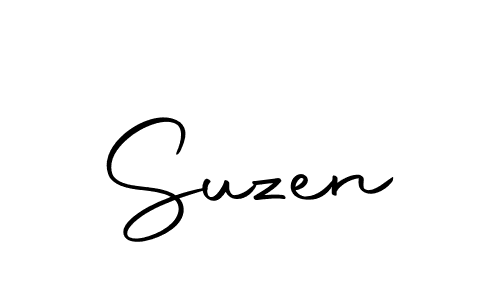 How to Draw Suzen signature style? Autography-DOLnW is a latest design signature styles for name Suzen. Suzen signature style 10 images and pictures png