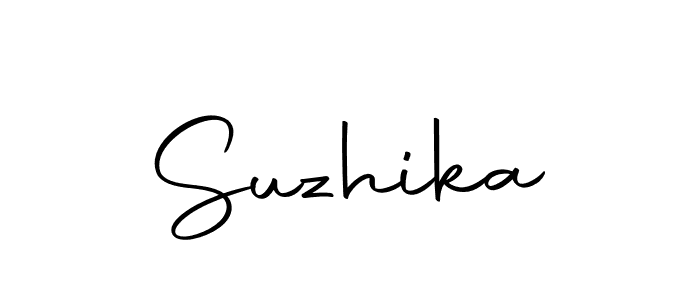 Make a beautiful signature design for name Suzhika. Use this online signature maker to create a handwritten signature for free. Suzhika signature style 10 images and pictures png