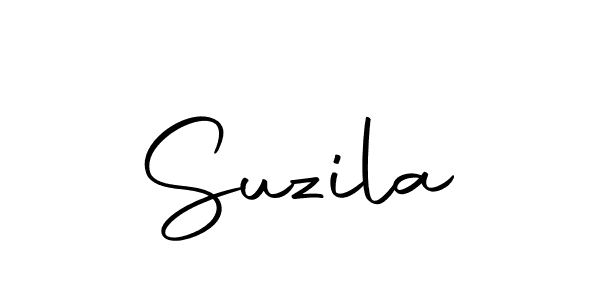 Create a beautiful signature design for name Suzila. With this signature (Autography-DOLnW) fonts, you can make a handwritten signature for free. Suzila signature style 10 images and pictures png