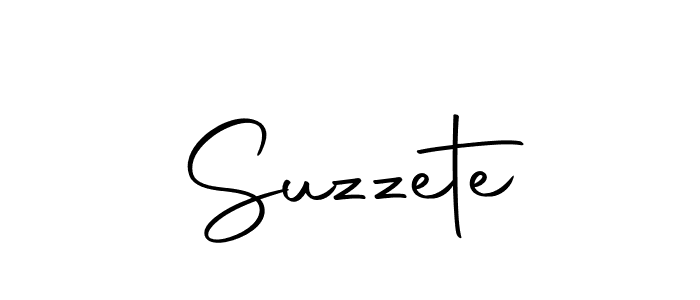 How to make Suzzete signature? Autography-DOLnW is a professional autograph style. Create handwritten signature for Suzzete name. Suzzete signature style 10 images and pictures png