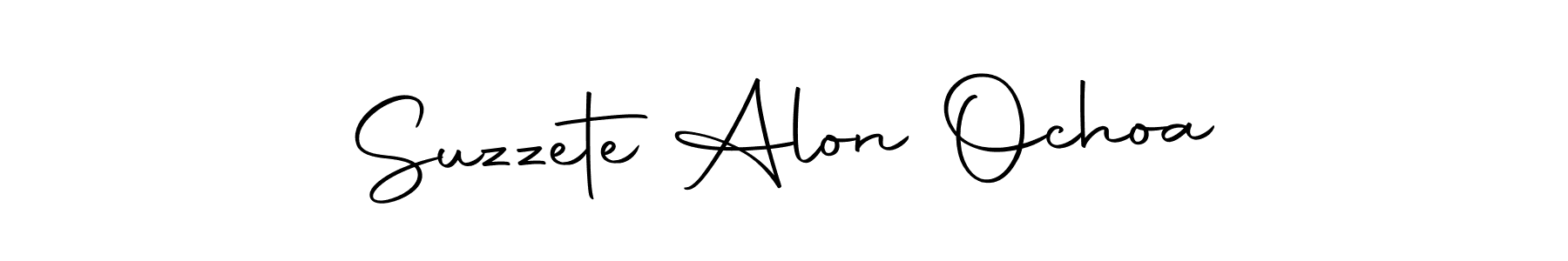 Similarly Autography-DOLnW is the best handwritten signature design. Signature creator online .You can use it as an online autograph creator for name Suzzete Alon Ochoa. Suzzete Alon Ochoa signature style 10 images and pictures png