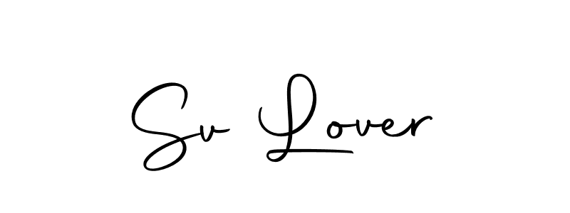 Create a beautiful signature design for name Sv Lover. With this signature (Autography-DOLnW) fonts, you can make a handwritten signature for free. Sv Lover signature style 10 images and pictures png