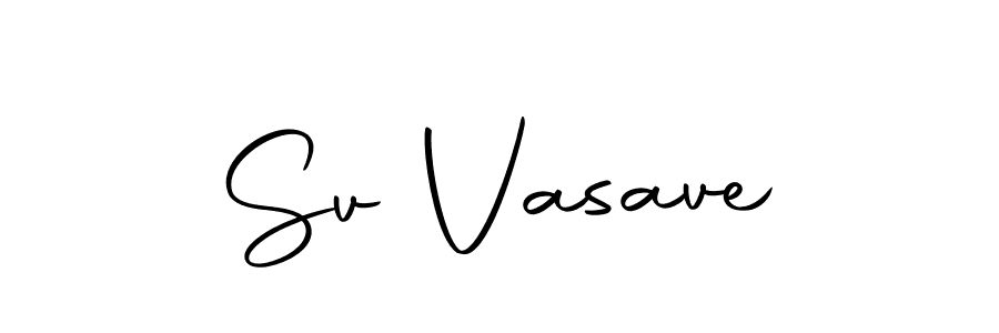 Once you've used our free online signature maker to create your best signature Autography-DOLnW style, it's time to enjoy all of the benefits that Sv Vasave name signing documents. Sv Vasave signature style 10 images and pictures png