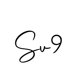 Make a beautiful signature design for name Sv9. With this signature (Autography-DOLnW) style, you can create a handwritten signature for free. Sv9 signature style 10 images and pictures png