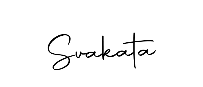 How to make Svakata signature? Autography-DOLnW is a professional autograph style. Create handwritten signature for Svakata name. Svakata signature style 10 images and pictures png