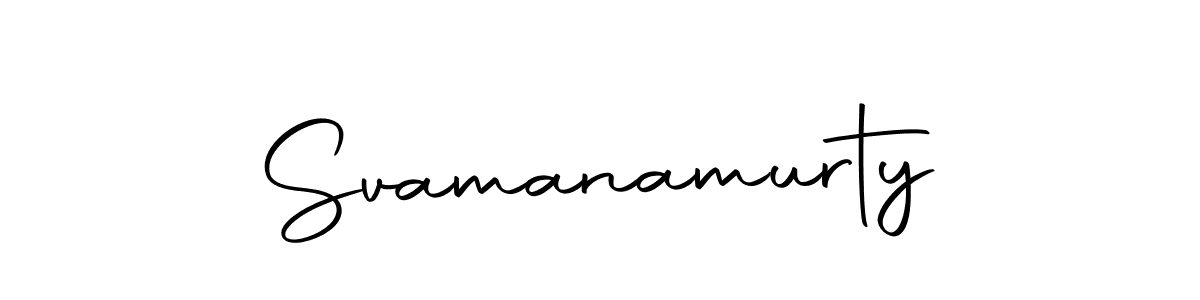 How to make Svamanamurty name signature. Use Autography-DOLnW style for creating short signs online. This is the latest handwritten sign. Svamanamurty signature style 10 images and pictures png