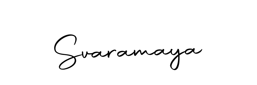 Svaramaya stylish signature style. Best Handwritten Sign (Autography-DOLnW) for my name. Handwritten Signature Collection Ideas for my name Svaramaya. Svaramaya signature style 10 images and pictures png