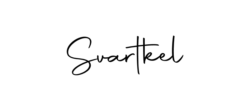 The best way (Autography-DOLnW) to make a short signature is to pick only two or three words in your name. The name Svartkel include a total of six letters. For converting this name. Svartkel signature style 10 images and pictures png