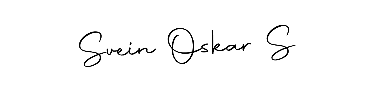 Svein Oskar S stylish signature style. Best Handwritten Sign (Autography-DOLnW) for my name. Handwritten Signature Collection Ideas for my name Svein Oskar S. Svein Oskar S signature style 10 images and pictures png