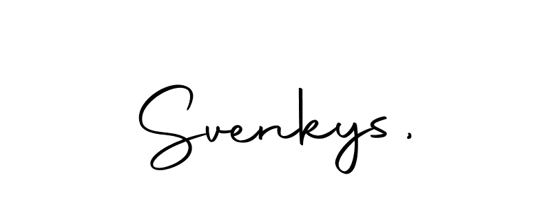 Also we have Svenkys, name is the best signature style. Create professional handwritten signature collection using Autography-DOLnW autograph style. Svenkys, signature style 10 images and pictures png