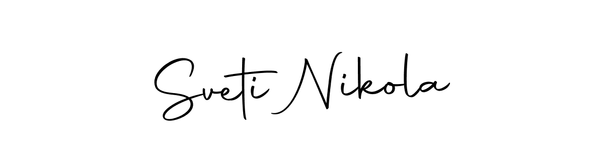How to make Sveti Nikola signature? Autography-DOLnW is a professional autograph style. Create handwritten signature for Sveti Nikola name. Sveti Nikola signature style 10 images and pictures png