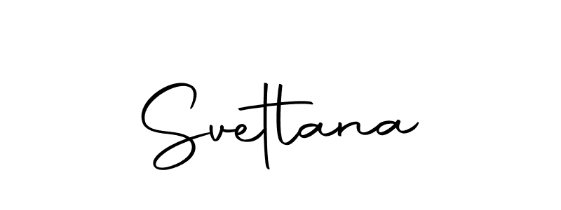 Svetlana stylish signature style. Best Handwritten Sign (Autography-DOLnW) for my name. Handwritten Signature Collection Ideas for my name Svetlana. Svetlana signature style 10 images and pictures png