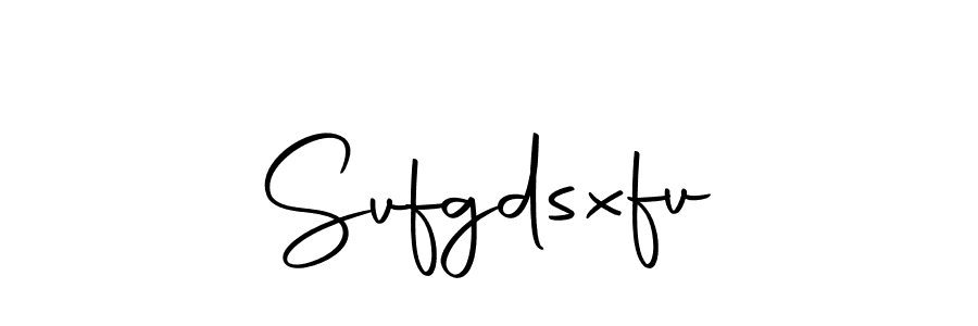 Design your own signature with our free online signature maker. With this signature software, you can create a handwritten (Autography-DOLnW) signature for name Svfgdsxfv. Svfgdsxfv signature style 10 images and pictures png