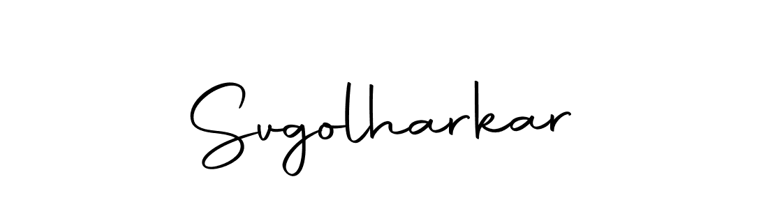 Create a beautiful signature design for name Svgolharkar. With this signature (Autography-DOLnW) fonts, you can make a handwritten signature for free. Svgolharkar signature style 10 images and pictures png