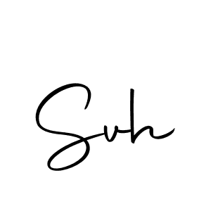 How to make Svh signature? Autography-DOLnW is a professional autograph style. Create handwritten signature for Svh name. Svh signature style 10 images and pictures png