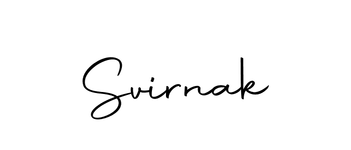 Make a beautiful signature design for name Svirnak. Use this online signature maker to create a handwritten signature for free. Svirnak signature style 10 images and pictures png