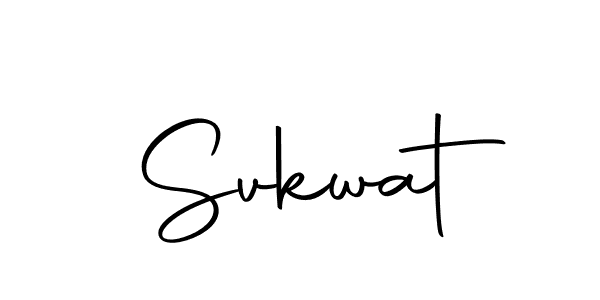 Make a short Svkwat signature style. Manage your documents anywhere anytime using Autography-DOLnW. Create and add eSignatures, submit forms, share and send files easily. Svkwat signature style 10 images and pictures png