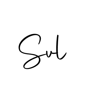 You should practise on your own different ways (Autography-DOLnW) to write your name (Svl) in signature. don't let someone else do it for you. Svl signature style 10 images and pictures png