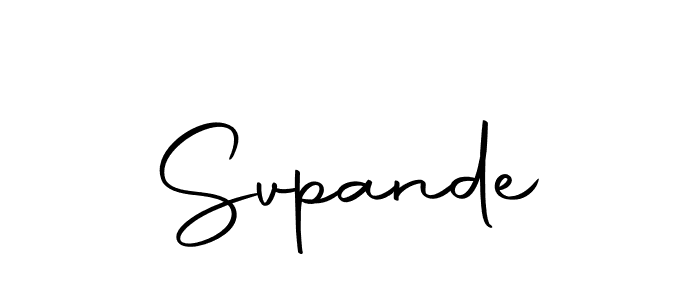 if you are searching for the best signature style for your name Svpande. so please give up your signature search. here we have designed multiple signature styles  using Autography-DOLnW. Svpande signature style 10 images and pictures png