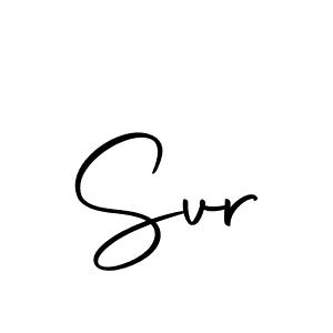 Make a beautiful signature design for name Svr. Use this online signature maker to create a handwritten signature for free. Svr signature style 10 images and pictures png