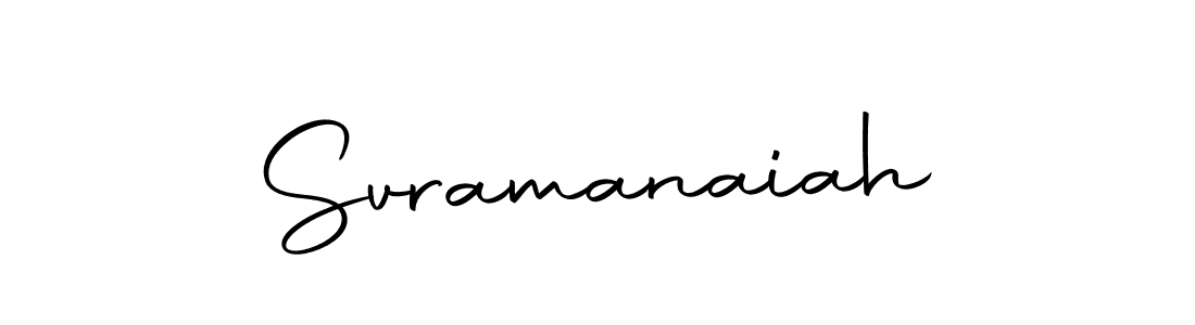 How to make Svramanaiah name signature. Use Autography-DOLnW style for creating short signs online. This is the latest handwritten sign. Svramanaiah signature style 10 images and pictures png