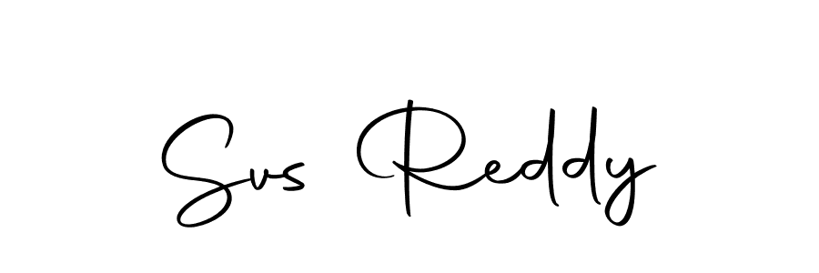 Make a beautiful signature design for name Svs Reddy. Use this online signature maker to create a handwritten signature for free. Svs Reddy signature style 10 images and pictures png