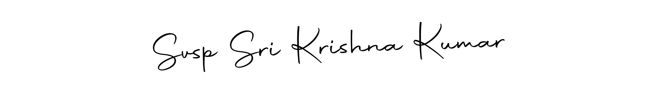 How to make Svsp Sri Krishna Kumar signature? Autography-DOLnW is a professional autograph style. Create handwritten signature for Svsp Sri Krishna Kumar name. Svsp Sri Krishna Kumar signature style 10 images and pictures png