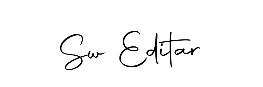 Sw Editar stylish signature style. Best Handwritten Sign (Autography-DOLnW) for my name. Handwritten Signature Collection Ideas for my name Sw Editar. Sw Editar signature style 10 images and pictures png
