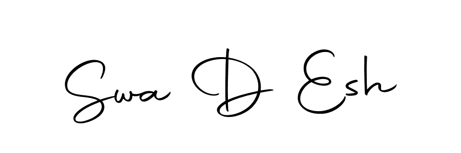 Similarly Autography-DOLnW is the best handwritten signature design. Signature creator online .You can use it as an online autograph creator for name Swa D Esh. Swa D Esh signature style 10 images and pictures png