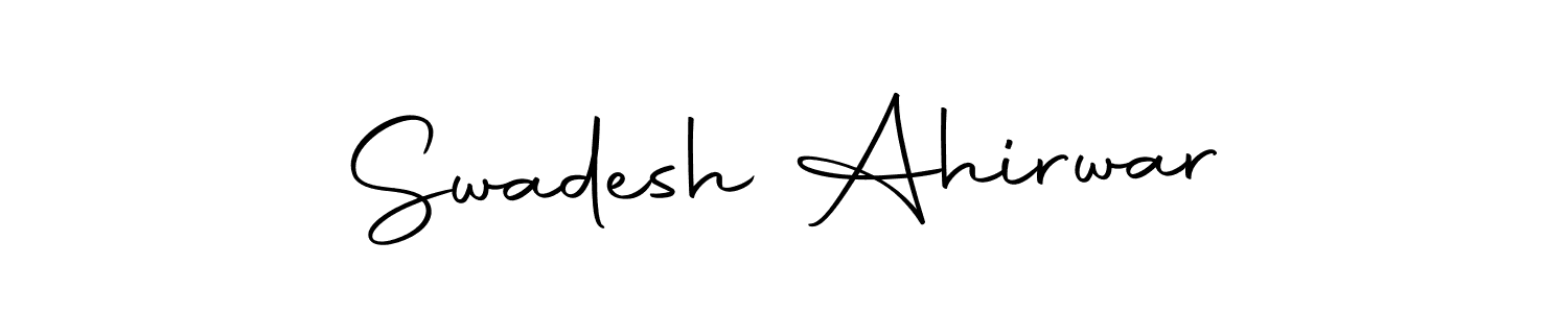 How to Draw Swadesh Ahirwar signature style? Autography-DOLnW is a latest design signature styles for name Swadesh Ahirwar. Swadesh Ahirwar signature style 10 images and pictures png