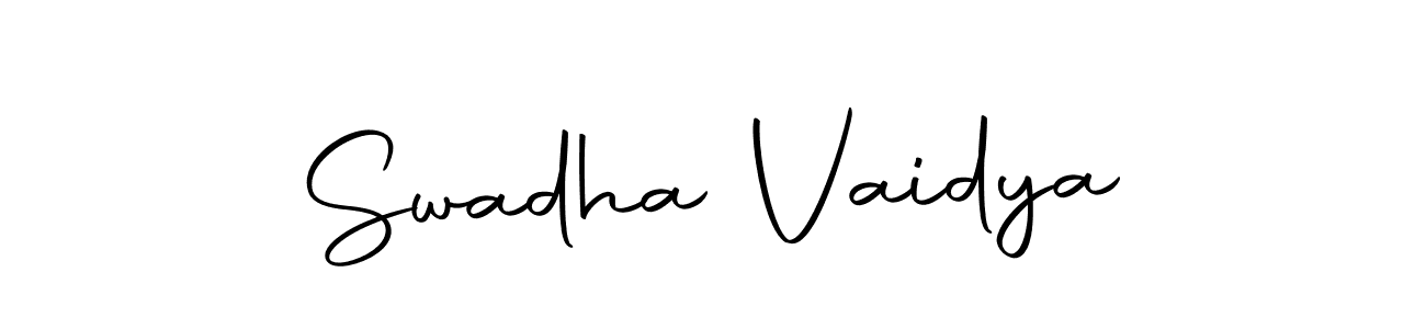 It looks lik you need a new signature style for name Swadha Vaidya. Design unique handwritten (Autography-DOLnW) signature with our free signature maker in just a few clicks. Swadha Vaidya signature style 10 images and pictures png