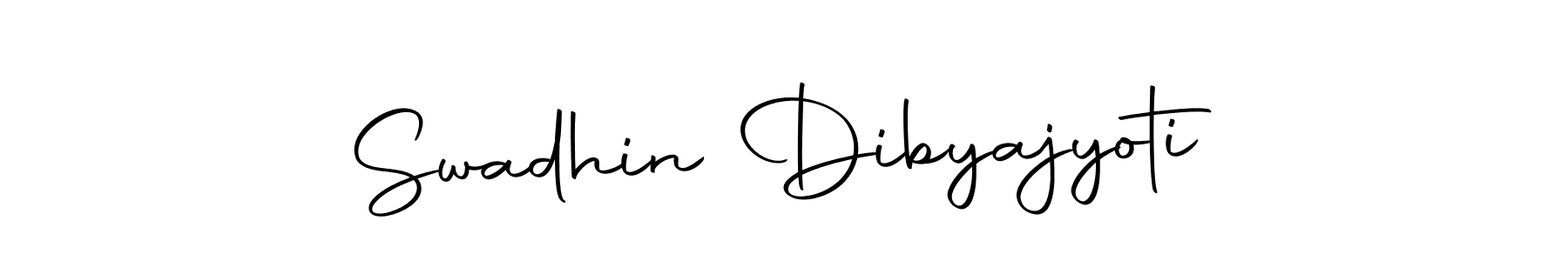 Similarly Autography-DOLnW is the best handwritten signature design. Signature creator online .You can use it as an online autograph creator for name Swadhin Dibyajyoti. Swadhin Dibyajyoti signature style 10 images and pictures png