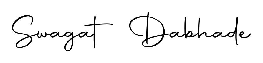 Similarly Autography-DOLnW is the best handwritten signature design. Signature creator online. You can use it as an online autograph creator for name Swagat Dabhade. Swagat Dabhade signature style 10 images and pictures png