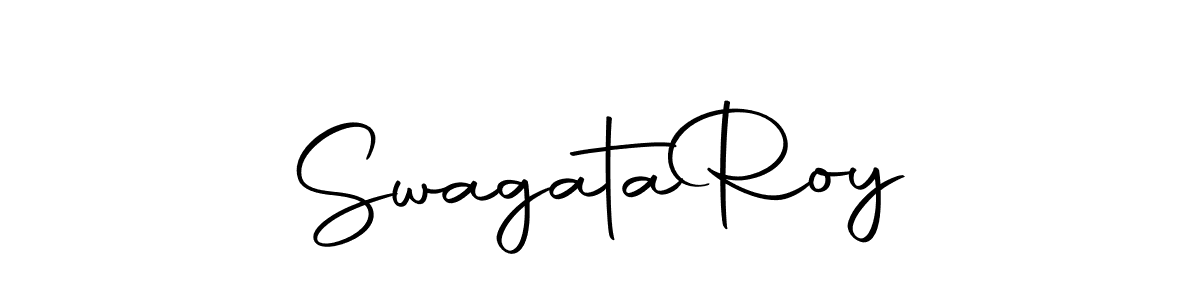 This is the best signature style for the Swagata  Roy name. Also you like these signature font (Autography-DOLnW). Mix name signature. Swagata  Roy signature style 10 images and pictures png