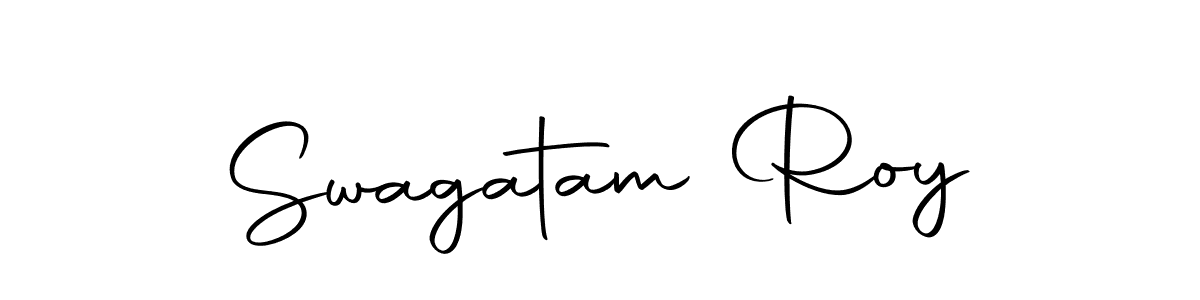 Make a beautiful signature design for name Swagatam Roy. With this signature (Autography-DOLnW) style, you can create a handwritten signature for free. Swagatam Roy signature style 10 images and pictures png