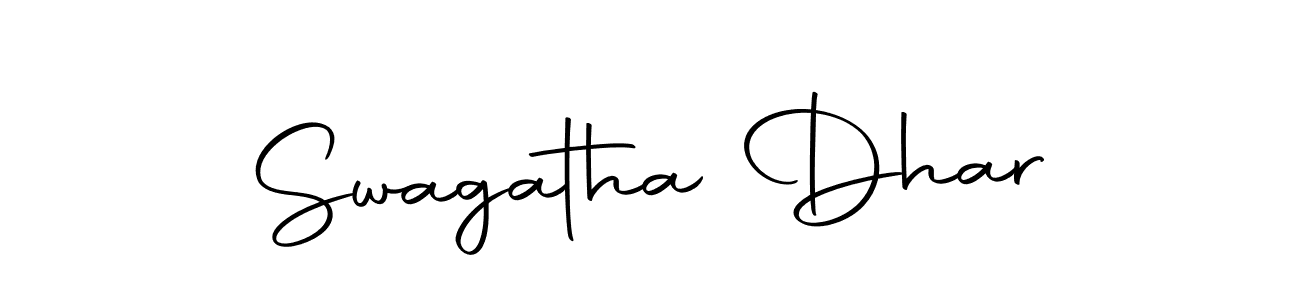 It looks lik you need a new signature style for name Swagatha Dhar. Design unique handwritten (Autography-DOLnW) signature with our free signature maker in just a few clicks. Swagatha Dhar signature style 10 images and pictures png