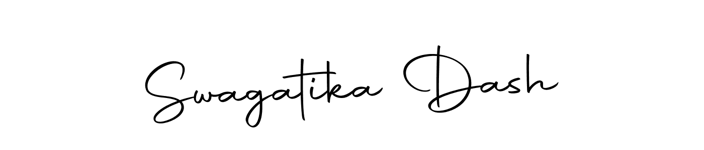 Swagatika Dash stylish signature style. Best Handwritten Sign (Autography-DOLnW) for my name. Handwritten Signature Collection Ideas for my name Swagatika Dash. Swagatika Dash signature style 10 images and pictures png