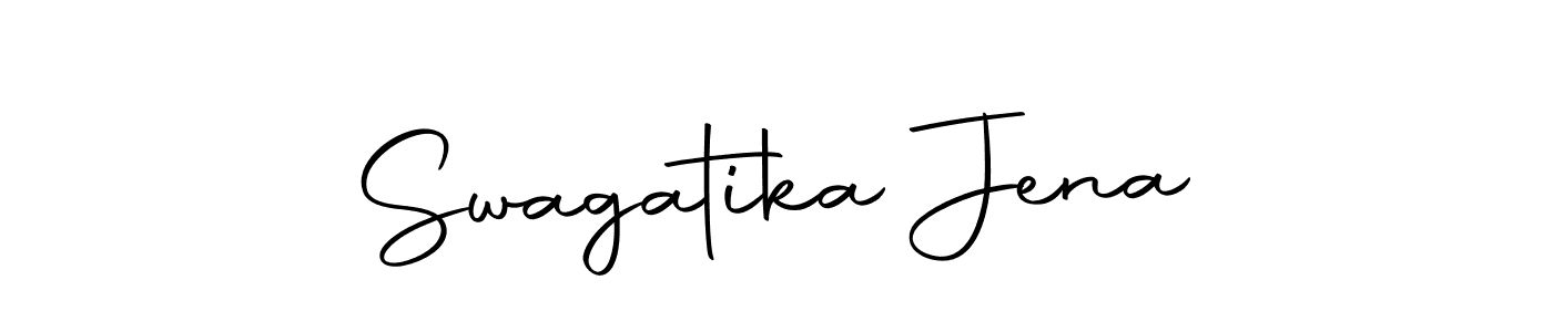 if you are searching for the best signature style for your name Swagatika Jena. so please give up your signature search. here we have designed multiple signature styles  using Autography-DOLnW. Swagatika Jena signature style 10 images and pictures png