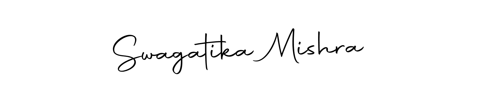 Design your own signature with our free online signature maker. With this signature software, you can create a handwritten (Autography-DOLnW) signature for name Swagatika Mishra. Swagatika Mishra signature style 10 images and pictures png