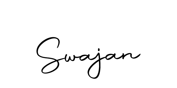 Swajan stylish signature style. Best Handwritten Sign (Autography-DOLnW) for my name. Handwritten Signature Collection Ideas for my name Swajan. Swajan signature style 10 images and pictures png
