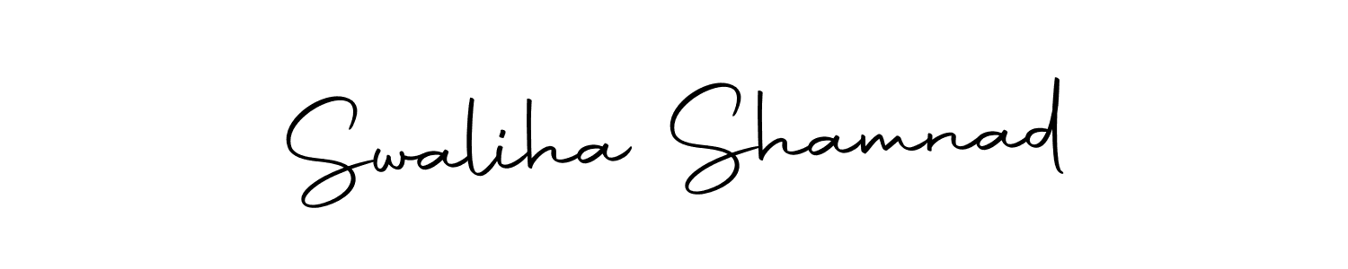 Once you've used our free online signature maker to create your best signature Autography-DOLnW style, it's time to enjoy all of the benefits that Swaliha Shamnad name signing documents. Swaliha Shamnad signature style 10 images and pictures png