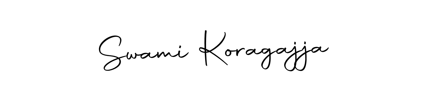Also we have Swami Koragajja name is the best signature style. Create professional handwritten signature collection using Autography-DOLnW autograph style. Swami Koragajja signature style 10 images and pictures png