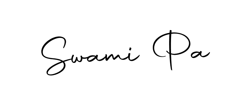Create a beautiful signature design for name Swami Pa. With this signature (Autography-DOLnW) fonts, you can make a handwritten signature for free. Swami Pa signature style 10 images and pictures png