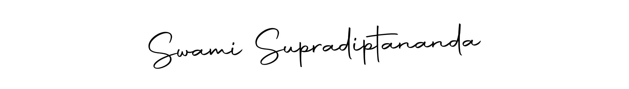 Also we have Swami Supradiptananda name is the best signature style. Create professional handwritten signature collection using Autography-DOLnW autograph style. Swami Supradiptananda signature style 10 images and pictures png