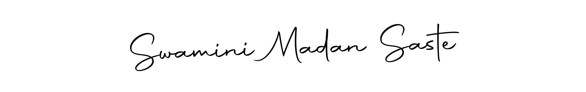 Once you've used our free online signature maker to create your best signature Autography-DOLnW style, it's time to enjoy all of the benefits that Swamini Madan Saste name signing documents. Swamini Madan Saste signature style 10 images and pictures png