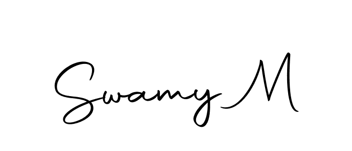 Make a beautiful signature design for name Swamy M. Use this online signature maker to create a handwritten signature for free. Swamy M signature style 10 images and pictures png