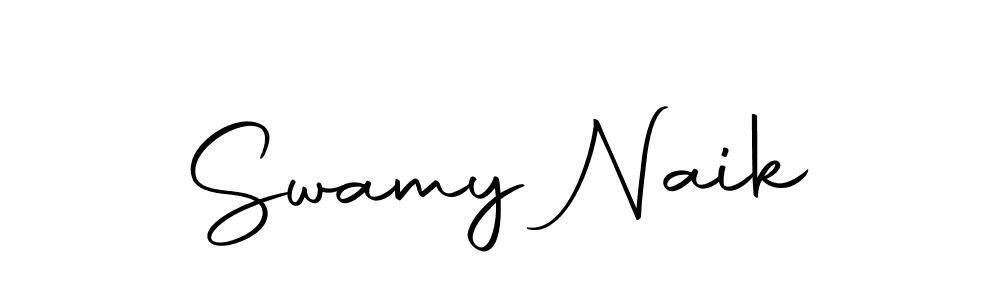 Design your own signature with our free online signature maker. With this signature software, you can create a handwritten (Autography-DOLnW) signature for name Swamy Naik. Swamy Naik signature style 10 images and pictures png
