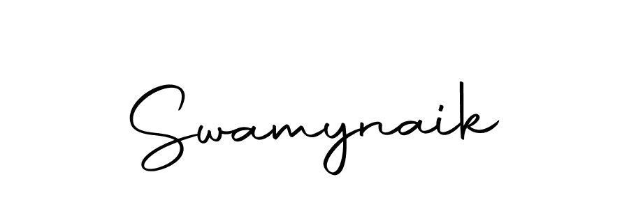 Use a signature maker to create a handwritten signature online. With this signature software, you can design (Autography-DOLnW) your own signature for name Swamynaik. Swamynaik signature style 10 images and pictures png